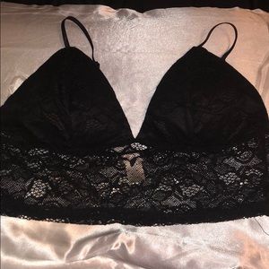 Black lace Bralette!